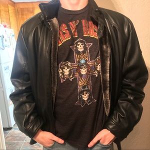 Karl Lagerfeld Faux Leather Jacket